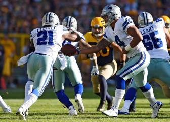 Los novatos récord de los Cowboys asaltan Lambeau