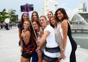 Las 8 grandes de la WTA presentan las finales de Singapur