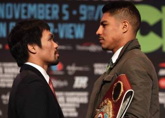 Pacquiao y Vargas, preparados para el combate en Las Vegas