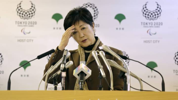 La nueva gobernadora de Tokio, Yuriko Koike, ofrece una rueda de prensa en Tokio en una imagen de archivo.