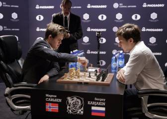 El gran Magnus Carlsen retiene el título gracias al tiempo