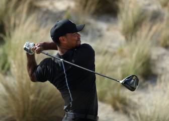 Tiger Woods por fin juega y hace birdies 16 meses después