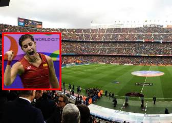 Badminton ace Carolina Marín a Clásico guest of Barcelona