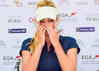 La joven golfista que acusa haber sido amenazada de muerte