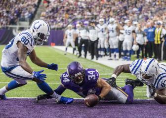 Punto y final a temporada de los Vikings pese a Peterson