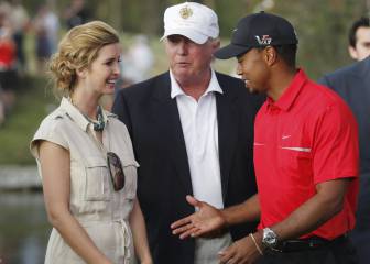 The Tiger-Trump tee off