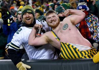 Las imágenes más curiosas de la Wild Card de la NFL