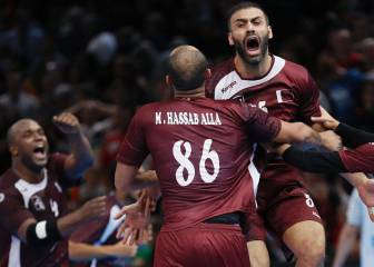 Qatar, selección llena de nacionalizados, elimina a Alemania