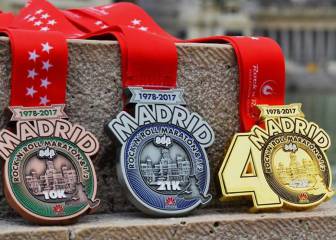Las 37.000 medallas de 'finisher' de la Maratón de Madrid, listas