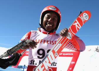Celine Marti: esquiadora haitiana en los Mundiales de St. Moritz
