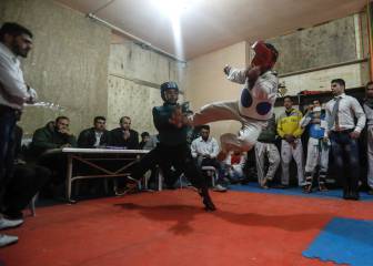 El taekwondo para evadirse de la guerra en Siria