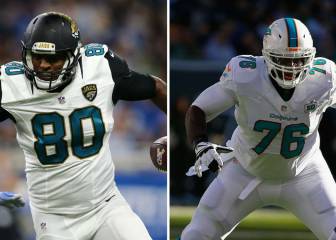 Dolphins y Jaguars cambian a Julius Thomas y Branden Albert