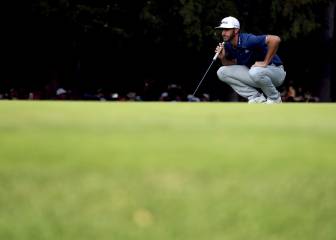 Dustin Johnson sigue líder y Cabrera supera a Rahm