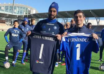 Javier Fernández visitó al HJK Helsinki para promocionar LaLiga