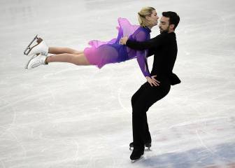 La pareja Díaz-Smart, 18ª en danza, y logra plaza olímpica