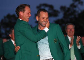 Congratulations rain in for Masters winner Sergio García