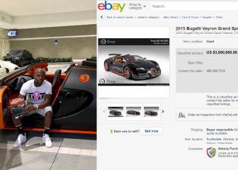 Mayweather subasta uno de sus Bugatti por 4 millones de dólares