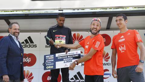 Chema Martínez: “Hay que repetir el reto, todos sonreían”