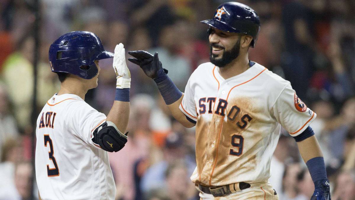 El sorprendente poder de Marwin González lo lleva a los récords