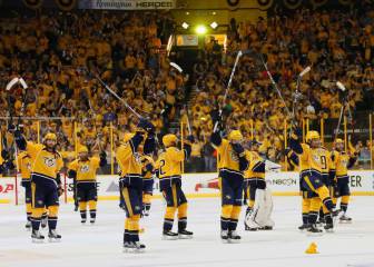 Predators: country, Jack Daniels
y un muro para la Stanley Cup