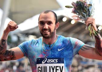 Guliyev, segundo blanco más rápido de siempre: 9.97 en 100