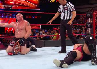 Brock Lesnar acaba con Samoa Joe en Great Balls of Fire