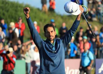 Cabrera Bello sigue la fiesta y gana a 4 días del British Open