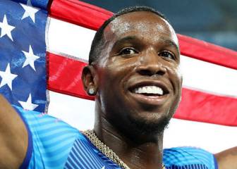 Roberts, oro en Río, absuelto de dopaje por los besos de su novia