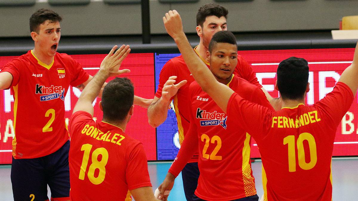 Voleibol España debuta en el Premundial con victoria sobre Alemania