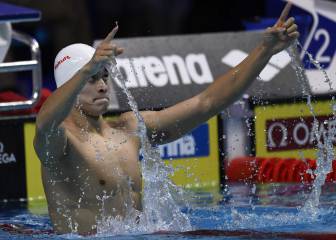 Sun Yang gana el 200 y abarca más distancias que Hackett