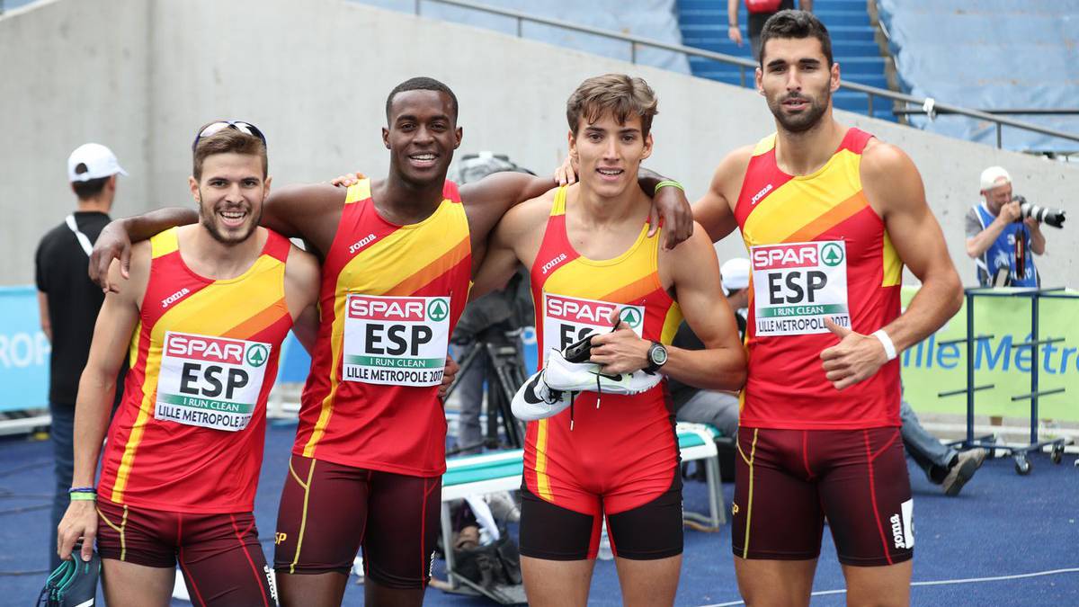 Atletismo: El relevo 4x400 España en los Mundiales de Londres - AS.com