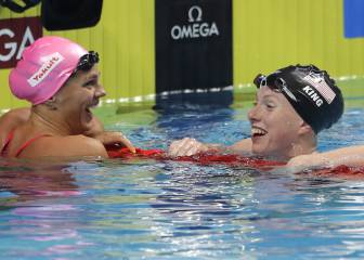 King bate el récord y Sjöstrom y Kalisz suman nuevos oros