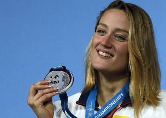 Mireia se cuelga la tercera medalla: plata en 400 estilos