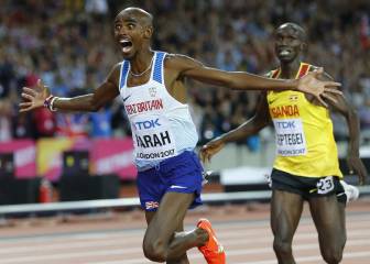 Héroe Farah: gana en 10.000 y el estadio enloquece: 
