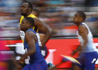 Bolt remonta y deja ganar a Coleman en su semifinal