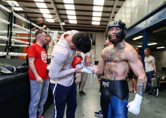 El sparring de McGregor le deja tirado: 