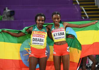 Fiesta etíope en 10.000: Ayana domina y Dibaba es histórica