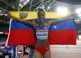 Yulimar Rojas: chica feliz y potencial plusmarquista