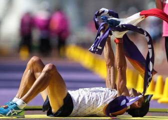 Yohann Diniz, cartero y enólogo, ganó tras 50km en solitario