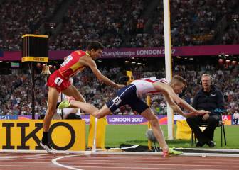 Un bravo Mechaal se queda a 18 centésimas del bronce en 1.500