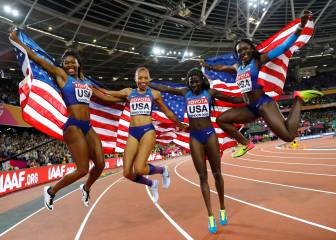 Allyson Felix suma otro oro y es más leyenda: 16 metales