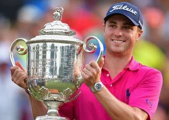 Justin Thomas se estrena entre los grandes en el PGA