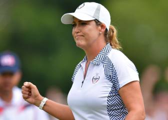 Cristie Kerr hace historia y guía a EE UU que sigue tres arriba