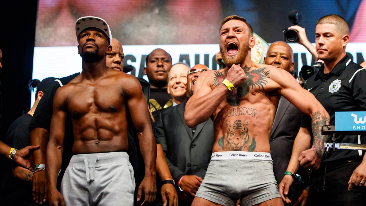 Conor Mcgregor Noqueo A Floyd Mayweather En El Ultimo Pesaje As Usa