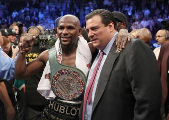 El combate de Mayweather y McGregor en imágenes