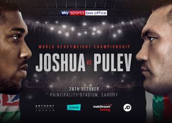 Joshua vs Pulev: el 28 de octubre ante 75.000 personas en Cardiff