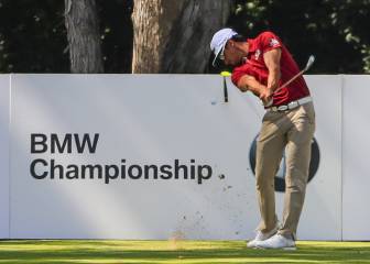 Gran arranque de Rafa Cabrera Bello en el BMW Championship