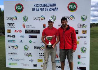 Manuel Ballesteros, sobrino de Seve, se lleva el PGA de España
