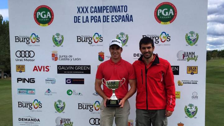 Manuel Ballesteros, campeón de la PGA España