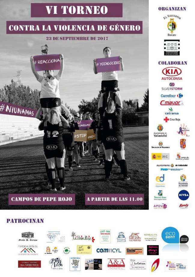 Cartel VI Torneo Contra la Violencia de Género